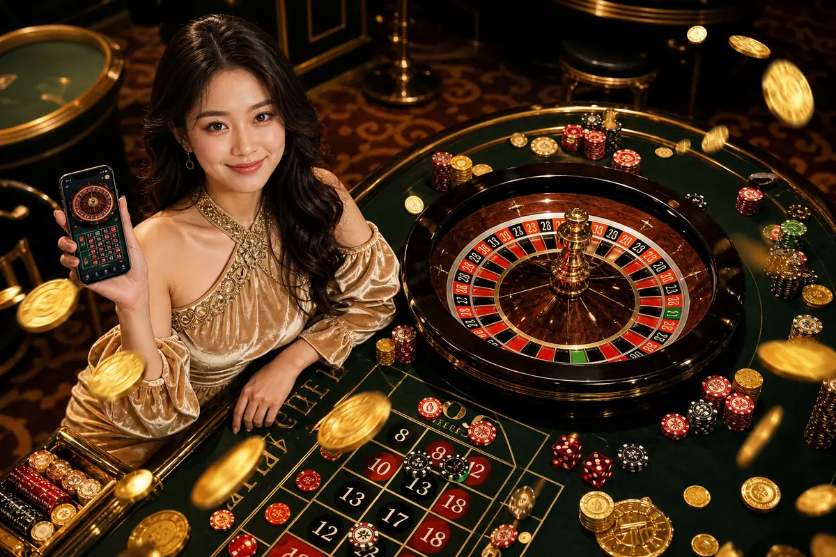 we1win2 Casino meja dealer langsung baccarat